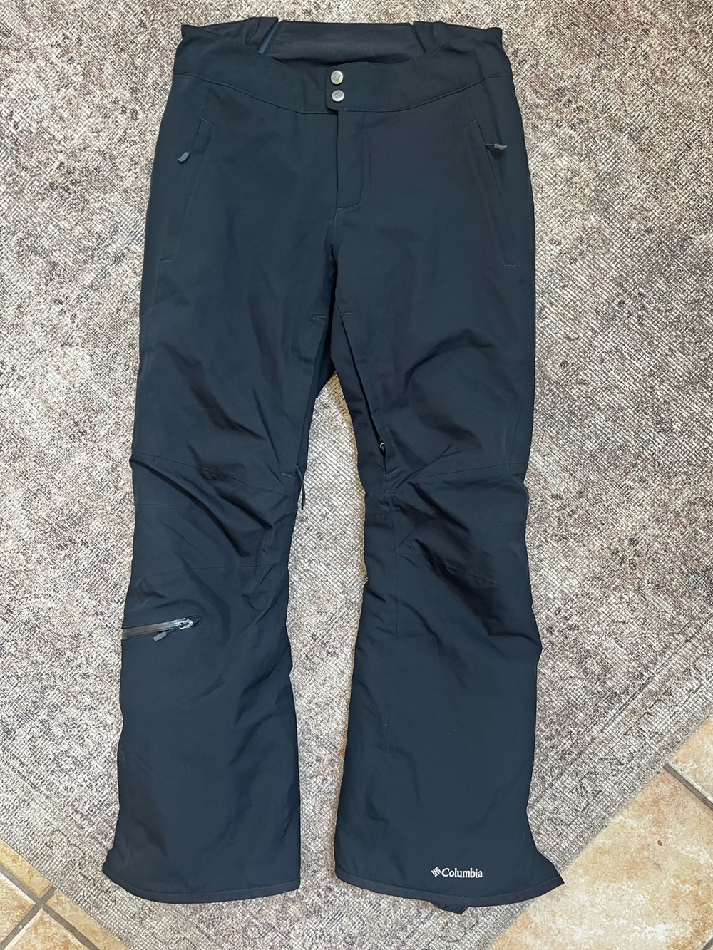 Columbia OMNI-HEAT Black Ski & Snowboard Pants S